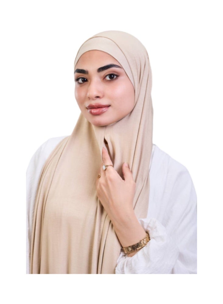 Luxury Cotton Gillette Scarf with Comfortable Tie Bandana - 2m Length, 60cm Width - Solid Colors, 100% Pure Cotton Gillette Seamless Material. - Image 3